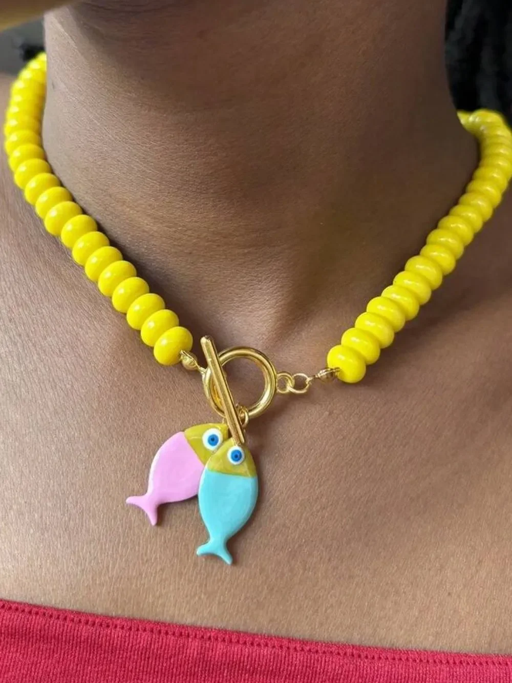 Fish necklace #2700